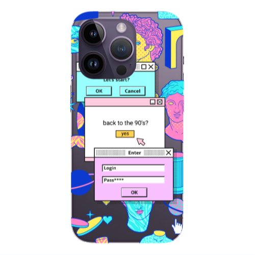 Apple iPhone 14 Pro  Enter Login Transparent Silicone TPU Θήκη
