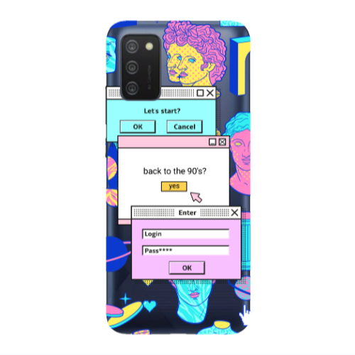 Samsung A03S Enter Login Transparent Silicone TPU Θήκη