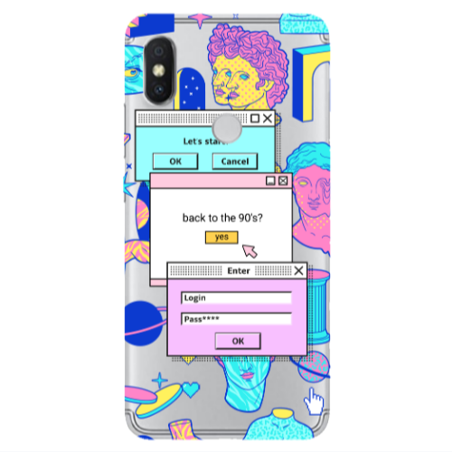 Xiaomi Redmi S2 Enter Login Transparent Silicone TPU Θήκη