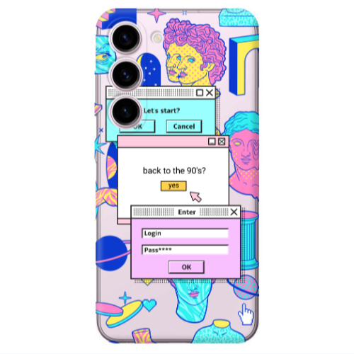 Samsung S23 Plus Enter Login Transparent Silicone TPU Θήκη