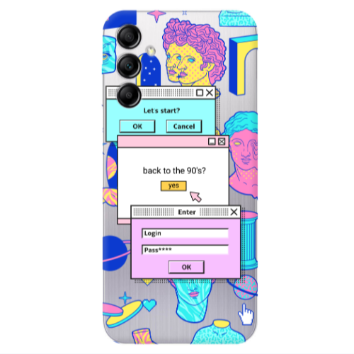 Samsung A24 Enter Login Transparent Silicone TPU Θήκη