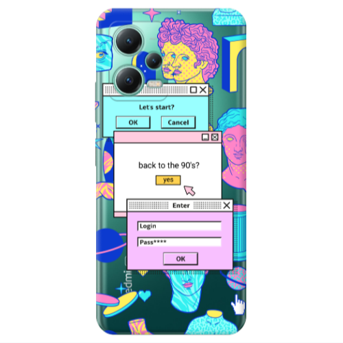 Xiaomi Redmi Note 12 Pro 5G Enter Login Transparent Silicone TPU Θήκη