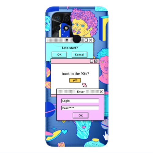 Xiaomi Poco C40 Enter Login Transparent Silicone TPU Θήκη
