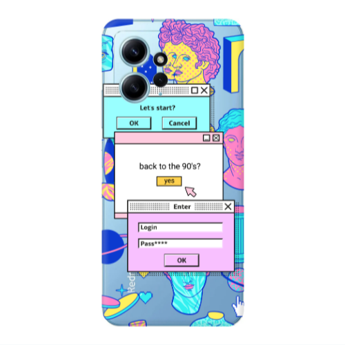 Xiaomi Redmi Note 12 4G Enter Login Transparent Silicone TPU Θήκη