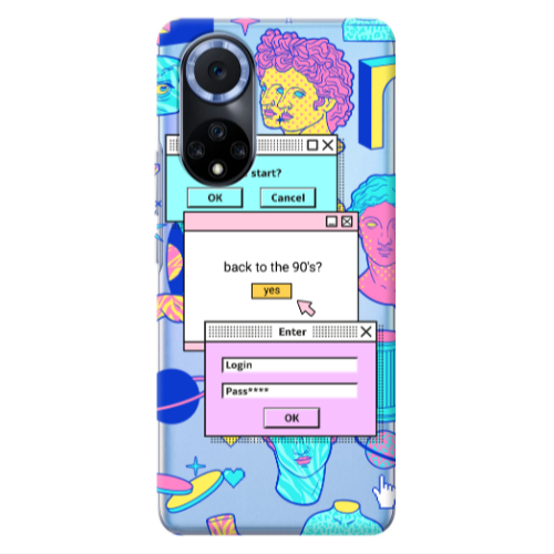 Huawei Nova 9 Enter Login Transparent Silicone TPU Θήκη