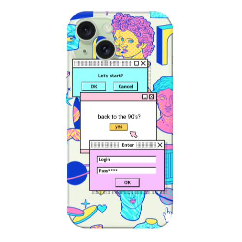 Apple iPhone 15 Enter Login Transparent Silicone TPU Θήκη