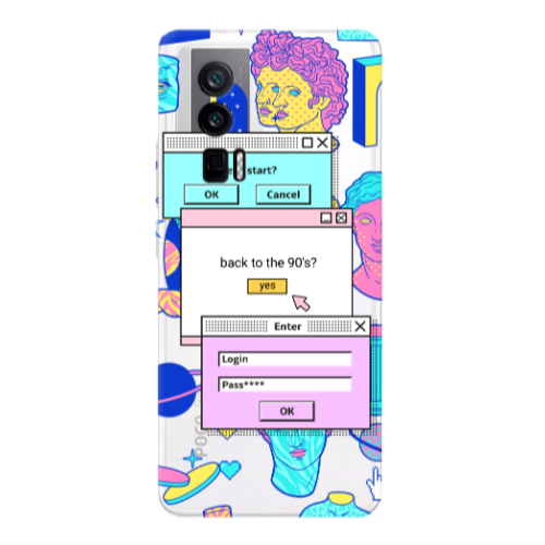 Xiaomi Poco F5 Pro Enter Login Transparent Silicone TPU Θήκη