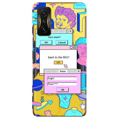 Xiaomi Poco F4 Gt Enter Login Transparent Silicone TPU Θήκη