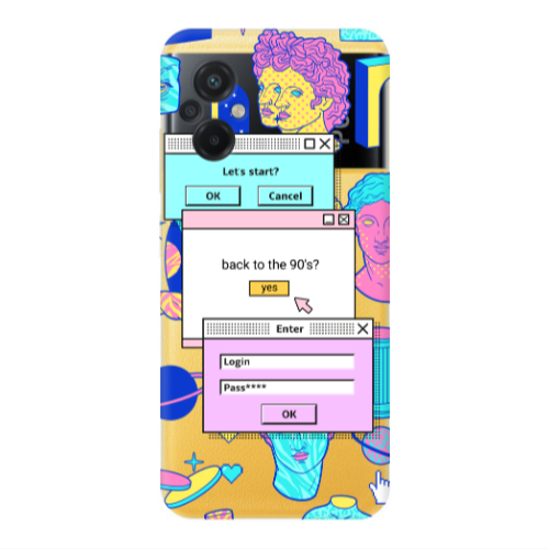Xiaomi Poco M5 Enter Login Transparent Silicone TPU Θήκη