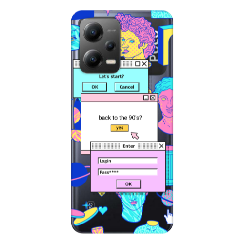 Xiaomi Poco X5 Enter Login Transparent Silicone TPU Θήκη
