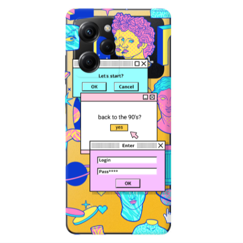 Xiaomi Poco X5 Pro Enter Login Transparent Silicone TPU Θήκη