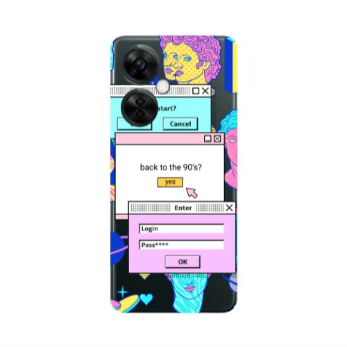 Oneplus Nord CE 3 Lite 5G Enter Login Transparent Silicone TPU Θήκη