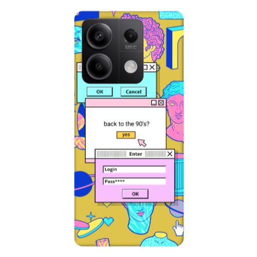 Xiaomi Redmi Note 13Pro 5G Enter Login Yellow Colored Silicone TPU Θήκη