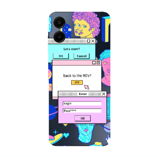 Samsung A06 Enter Login Transparent Silicone TPU Θήκη