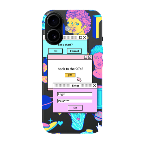 Apple Iphone 16 Enter Login Transparent Silicone TPU Θήκη