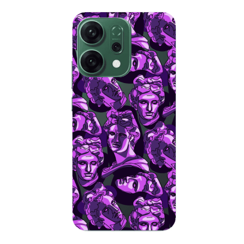 Oppo RENO 14 Statues Transparent Silicone TPU Θήκη