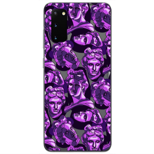 Samsung S20 Statues Transparent Silicone TPU Θήκη