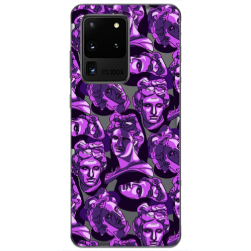Samsung S20 Ultra Statues Transparent Silicone TPU Θήκη