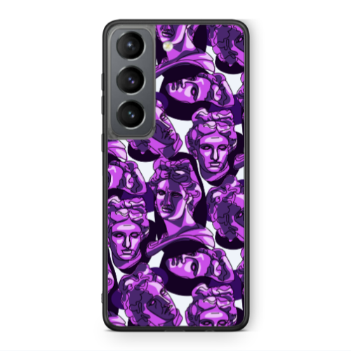 Samsung S21 Statues Black Glossy Θήκη