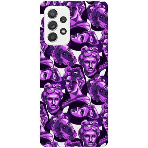 Samsung A33 Statues Transparent Silicone TPU Θήκη