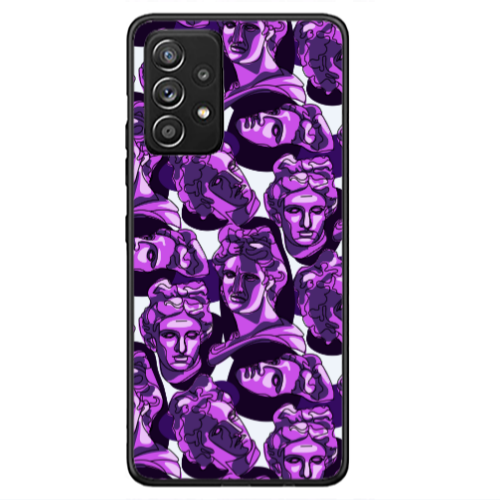 Samsung A53 Statues Black Glossy Θήκη
