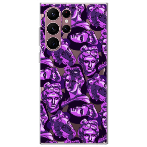 Samsung S22 Ultra Statues Transparent Silicone TPU Θήκη