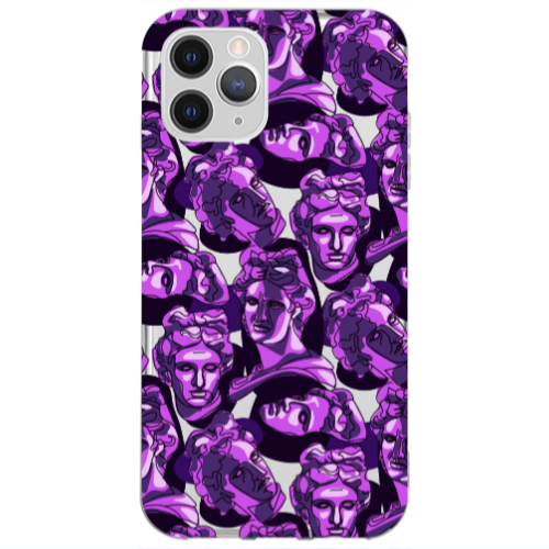 Apple iPhone 13 Pro Statues Transparent Silicone TPU Θήκη
