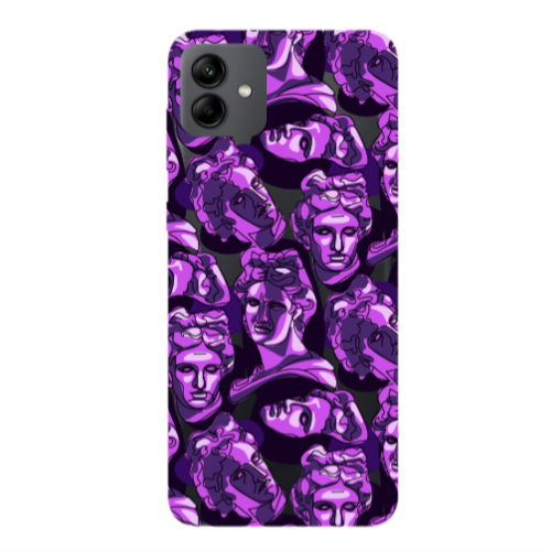 Samsung A04 Statues Transparent Silicone TPU Θήκη
