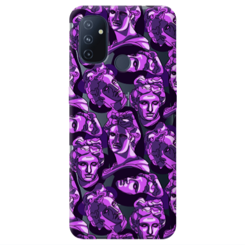 Oneplus Nord 100 Statues Transparent Silicone TPU Θήκη