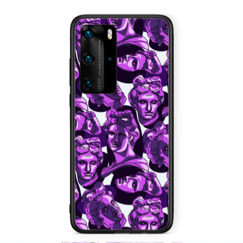 Huawei P40 Pro Statues Black Glossy Θήκη