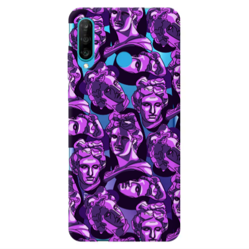 Huawei P30 Lite Statues Transparent Silicone TPU Θήκη