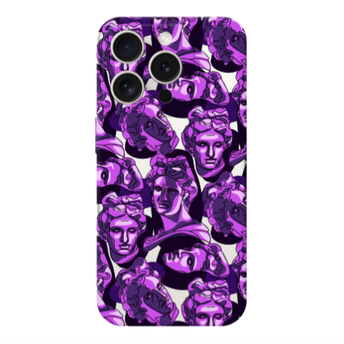Apple iPhone 15 Pro Max Statues Transparent Silicone TPU Θήκη
