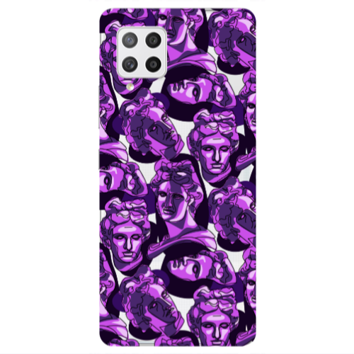 Samsung A42 5G Statues Transparent Silicone TPU Θήκη