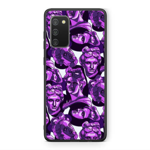 Samsung A02s Statues Black Glossy Θήκη