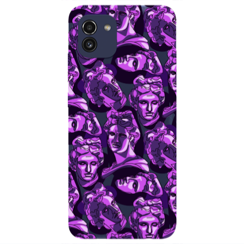 Samsung A03 Statues Transparent Silicone TPU Θήκη