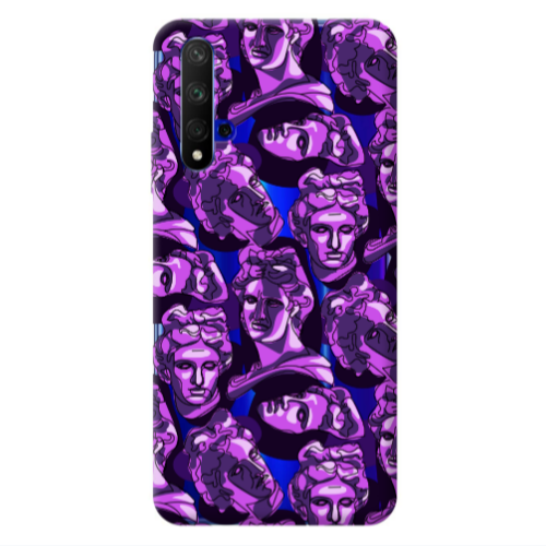 Huawei Nova 5 T Statues Transparent Silicone TPU Θήκη