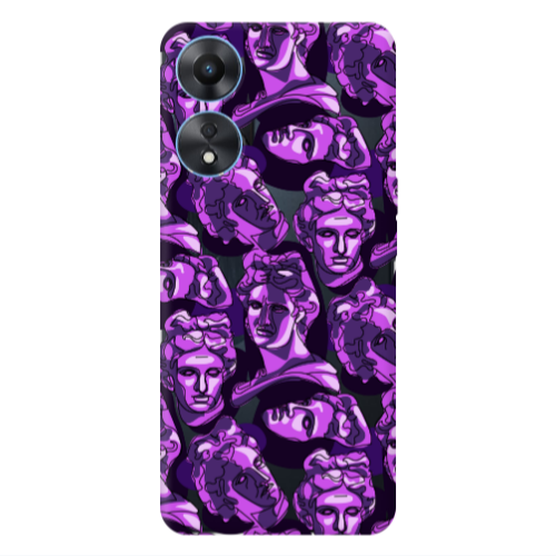 Oppo A 98 Statues Transparent Silicone TPU Θήκη