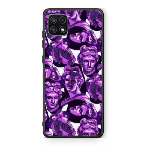 Samsung A22 5G Statues Black Glossy Θήκη