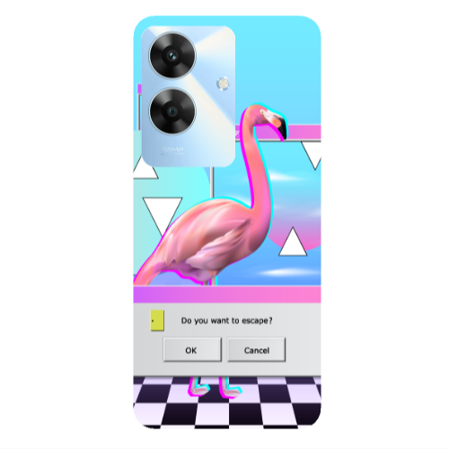 Realme Note 60 Cancel Transparent Silicone TPU Θήκη