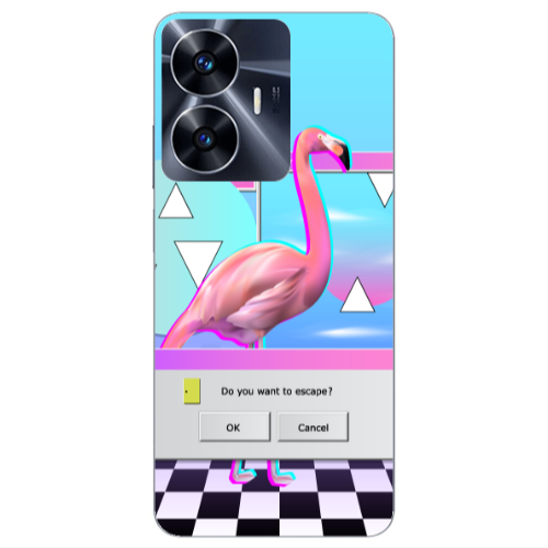 Realme Note 50 Cancel Transparent Silicone TPU Θήκη
