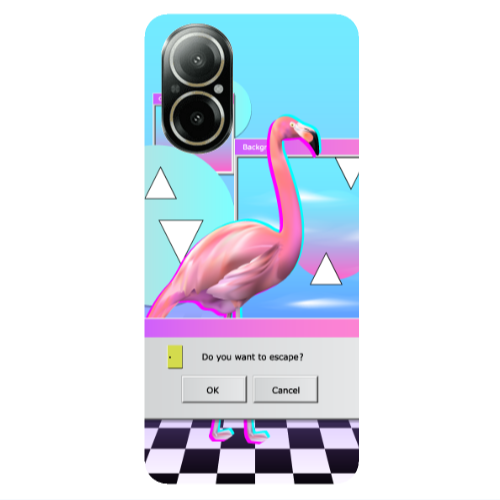 Realme C67 Cancel Transparent Silicone TPU Θήκη
