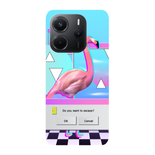 Xiaomi Redmi Note 14 Cancel Transparent Silicone TPU Θήκη