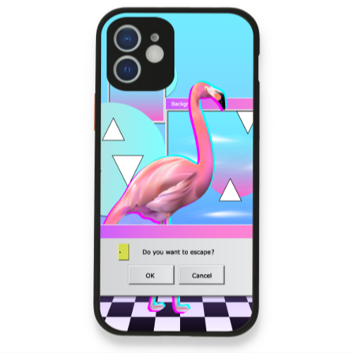 Apple iPhone 12 Cancel Black Glossy Θήκη