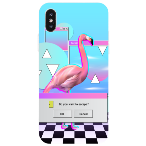 Apple iPhone X Cancel Transparent Silicone TPU Θήκη