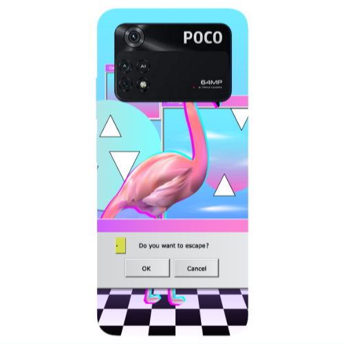 Xiaomi Poco M4 Pro 4G Cancel Transparent Silicone TPU Θήκη