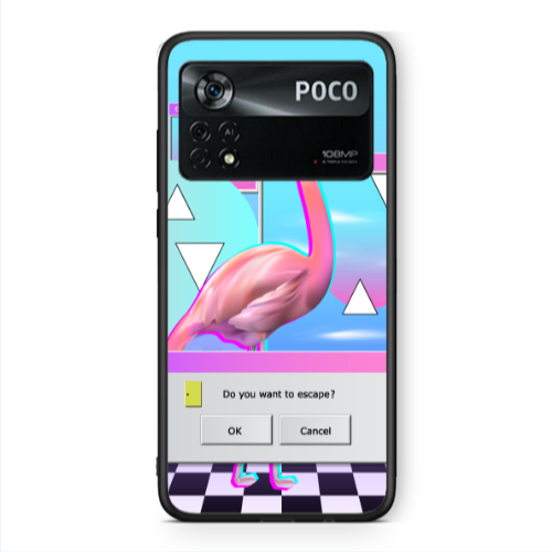 Xiaomi Poco X4 Pro Cancel Black Glossy Θήκη