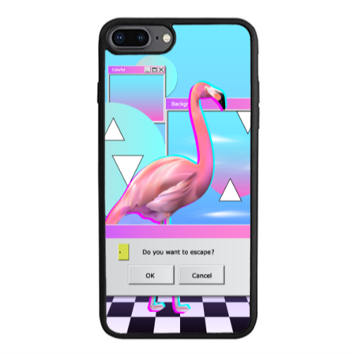 Apple iPhone 7 Plus Cancel Black Glossy Θήκη