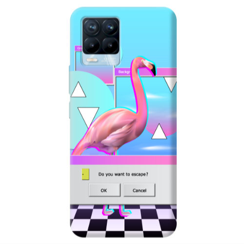 Realme 8 Pro Cancel Transparent Silicone TPU Θήκη