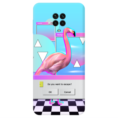 Xiaomi Redmi Note 9S Cancel Transparent Silicone TPU Θήκη