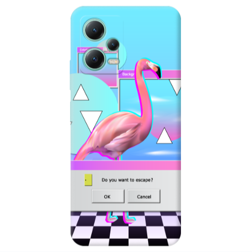Xiaomi Redmi Note 12 Pro 5G Cancel Transparent Silicone TPU Θήκη